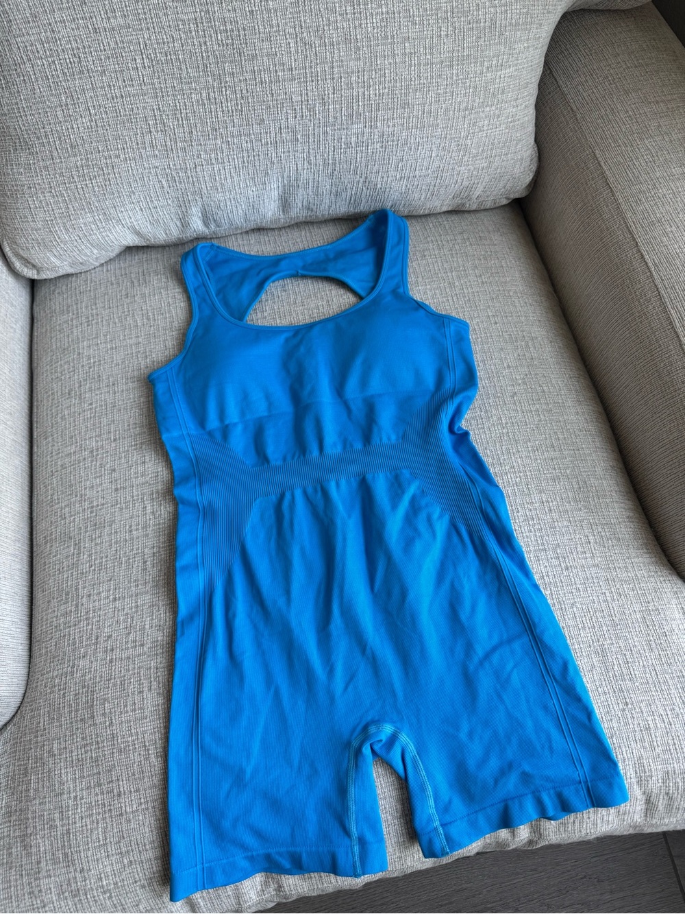 Blue Athletic Romper